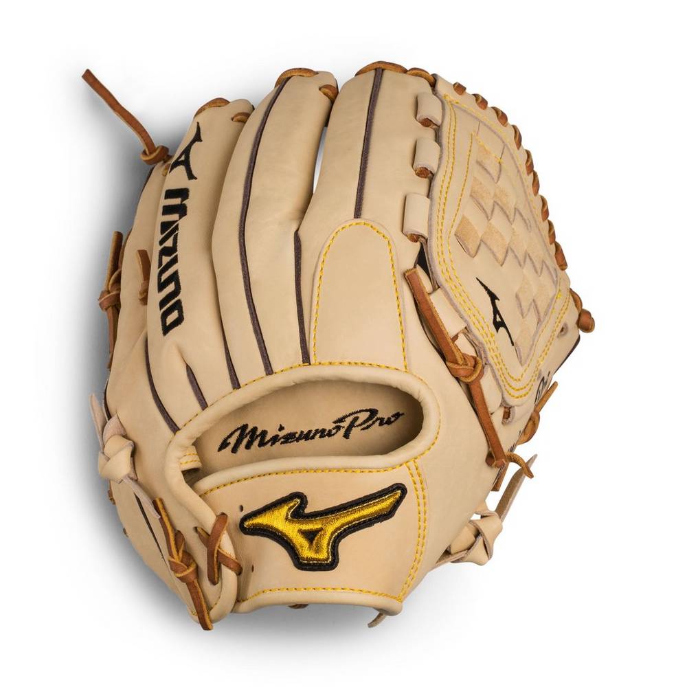Panske Rukavice Mizuno Pro Pitcher’s 12" - Deep Pocket Baseball Hnede Vypredaj UGFM53102
